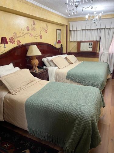 Hotel Ciudad de Vitoriaにあるベッド
