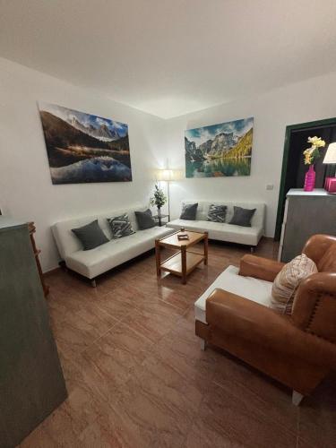 Χώρος καθιστικού στο Chalet Barranco Hondo Agaete