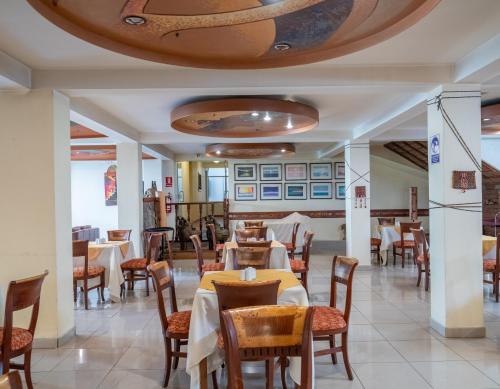 Restaurace v ubytování Taypikala Hotel Cusco