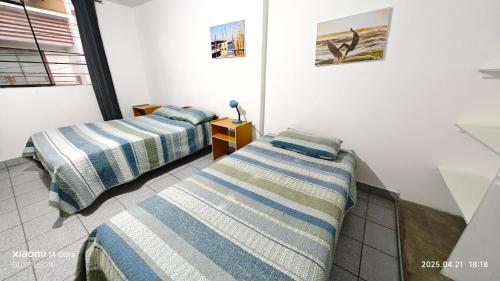 Postel nebo postele na pokoji v ubytování Yellow House