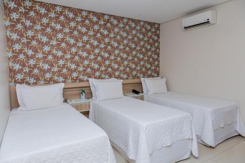 Hotel do Sertãoにあるベッド