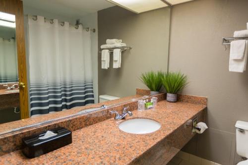 A bathroom at Capital Plaza Hotel