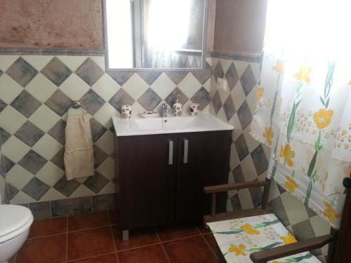 A bathroom at Casa Ignacio
