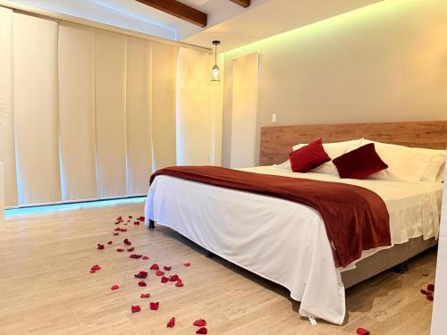 Postel nebo postele na pokoji v ubytování Yopo Resort - Suite Yopal
