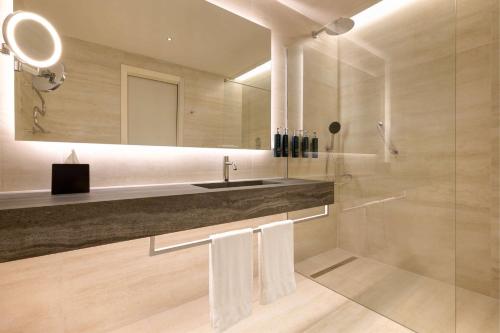 Koupelna v ubytování Hilton Rome Airport