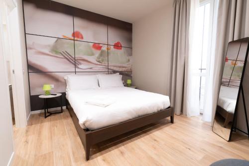 Postel nebo postele na pokoji v ubytování Bed&Bakery