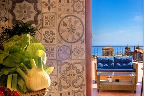 Χώρος καθιστικού στο Open Horizon - Short Rent