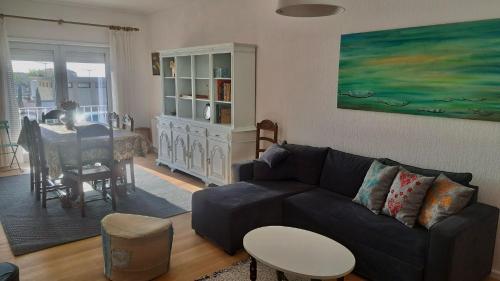 Posezení v ubytování Apartamento Praia de Espinho