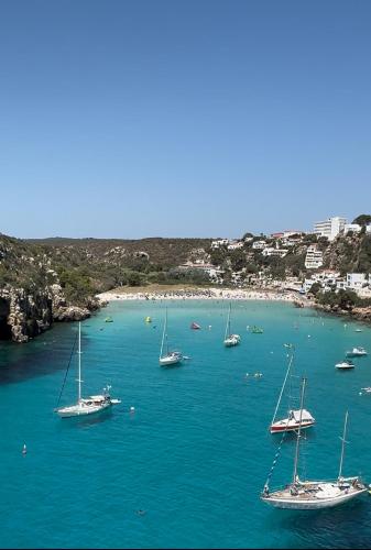 Apartamento con jardín privado en Menorca