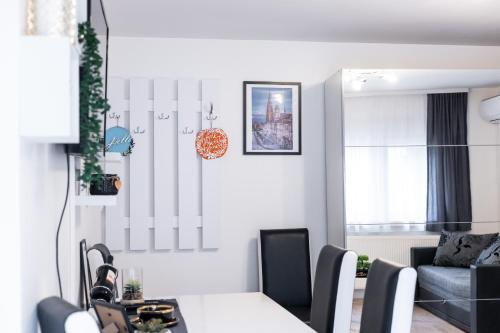 Posezení v ubytování Apartman Bubi