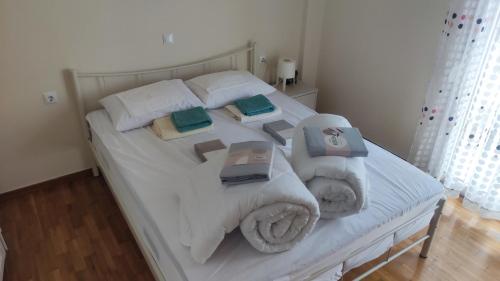 Ένα ή περισσότερα κρεβάτια σε δωμάτιο στο My Place