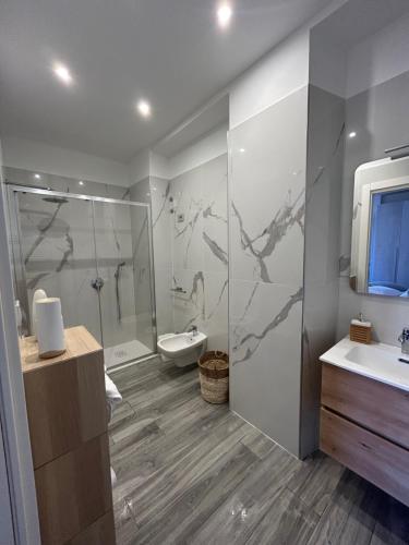 Koupelna v ubytování Holiday house - Como center