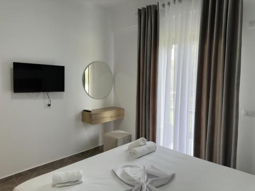 Cama o camas de una habitación en Vila Cano