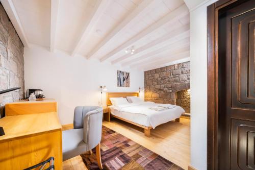 Cama o camas de una habitación en Buyan Han