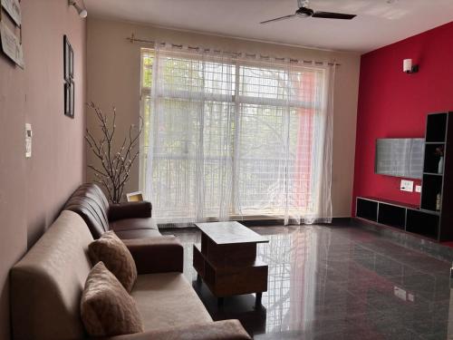 Posezení v ubytování Samuels Comfort Homes