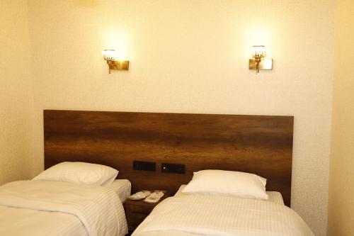 New Konak Hotelにあるベッド