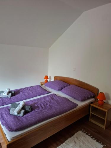 Posteľ alebo postele v izbe v ubytovaní House Mara