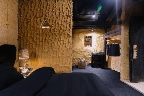 Χώρος καθιστικού στο Homestay & Cafe Cực Bắc