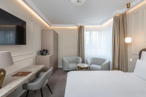 Postel nebo postele na pokoji v ubytování Mamma´s Boutique Hotel