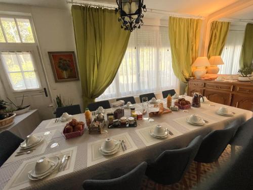 Mad på bed and breakfast-stedet eller i nærheden