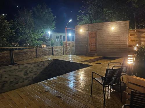 Patio nebo venkovní prostory v ubytování Modular House Green Zyland Y