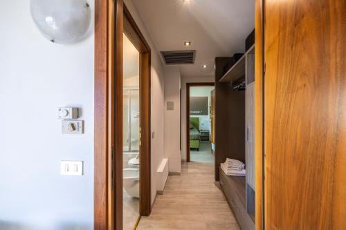 Koupelna v ubytování Hotel Ideal