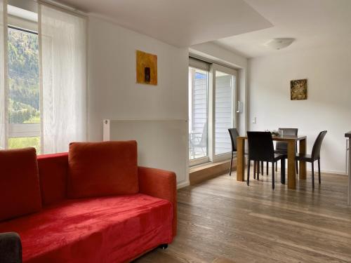 Zona de estar de Gletscherblick Resort Kaprun by Jara