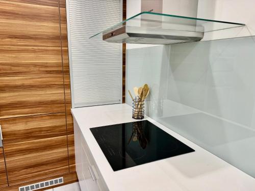 Dapur atau dapur kecil di Vila SofiOmi
