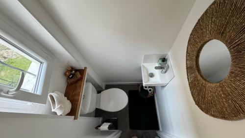 Koupelna v ubytování Maison d'hôte Augeard