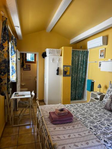 Dapur atau dapur kecil di Mas Saint Antoine