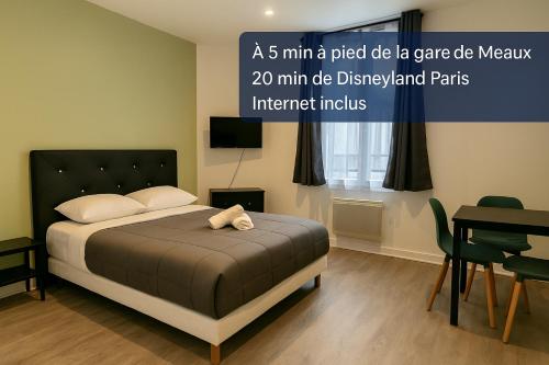 Appartement Cerf2-Centre ville Meaux-Gare-Disney