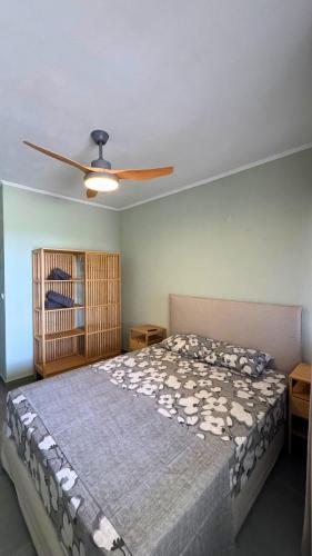 Letto o letti in una camera di Anemos Deluxe Poseidi Apartments
