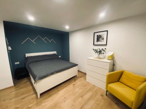 Postel nebo postele na pokoji v ubytování U nás v Hliníku - apartmán pri Liptovskej Mare