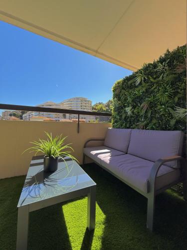 Studio de LUXE Portes de Monaco - Vue MER - Piscine - Wifi photo 33