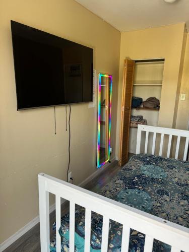 Postel nebo postele na pokoji v ubytování brighton beach rooms