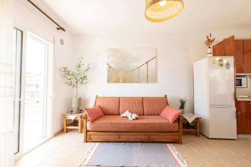 Η κουζίνα ή μικρή κουζίνα στο Toli apartments