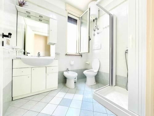 Koupelna v ubytování Puccini house