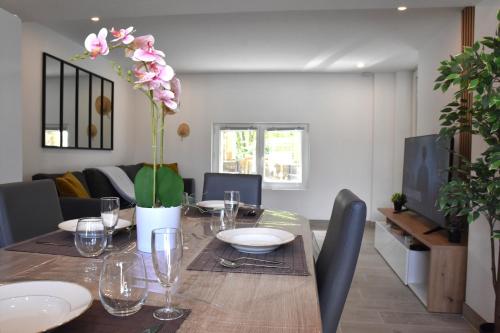 Flat near Thionville Luxembourg Metz with outdoor