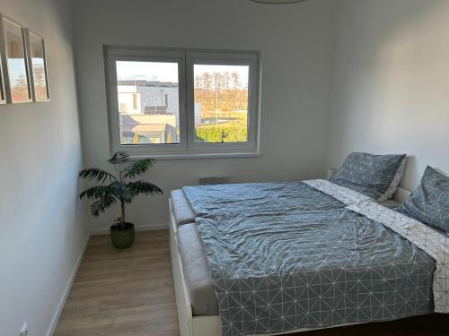 En eller flere senge i et værelse på Family Golf House