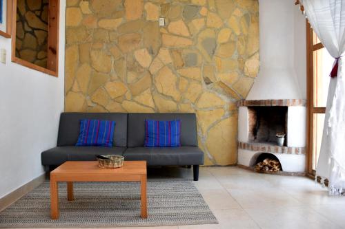 Posezení v ubytování Gaia Guest House