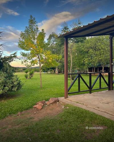 Zahrada ubytování Posada del Pio, Granja