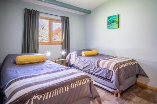 Postel nebo postele na pokoji v ubytování Espacio de Montaña