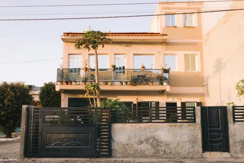 Balkón nebo terasa v ubytování Casa Tota