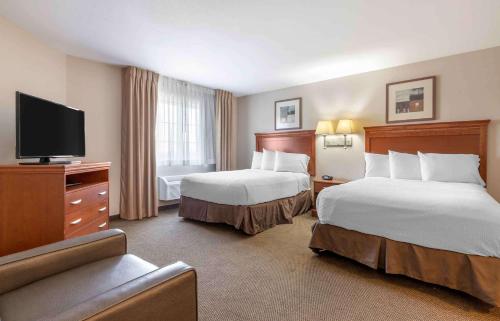 Extended Stay America Suites - Bartlesville - Hwy 75にあるベッド