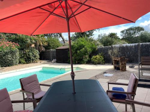 Charmante maison familiale avec piscine privée et jardin - FR-1-323-576