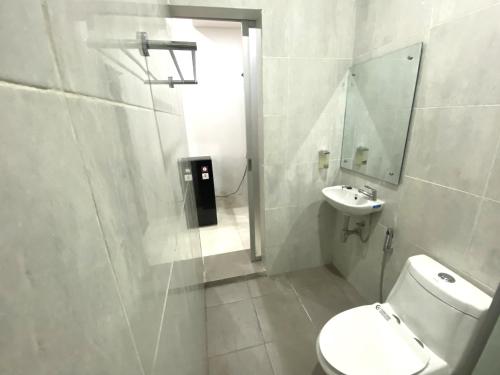 Koupelna v ubytování Bidadari Homestay Nusa Dua