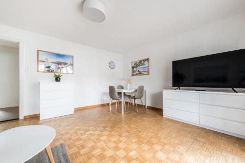 TV a/nebo společenská místnost v ubytování SOHO G !Gratis Parken, Free Parking!