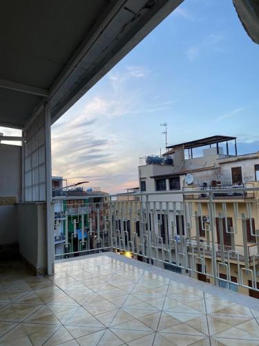 a view from the balcony of a building at La Casa di Peppe in Capaci