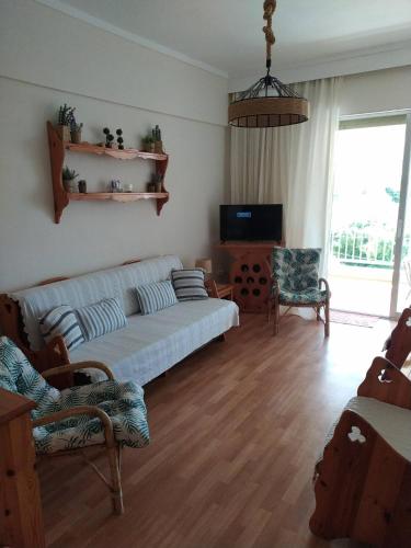 Athina's apartment and balcony