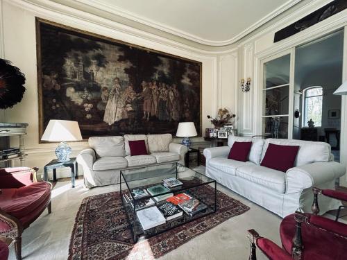 La Chaladrerie grande maison de maître avec jardin